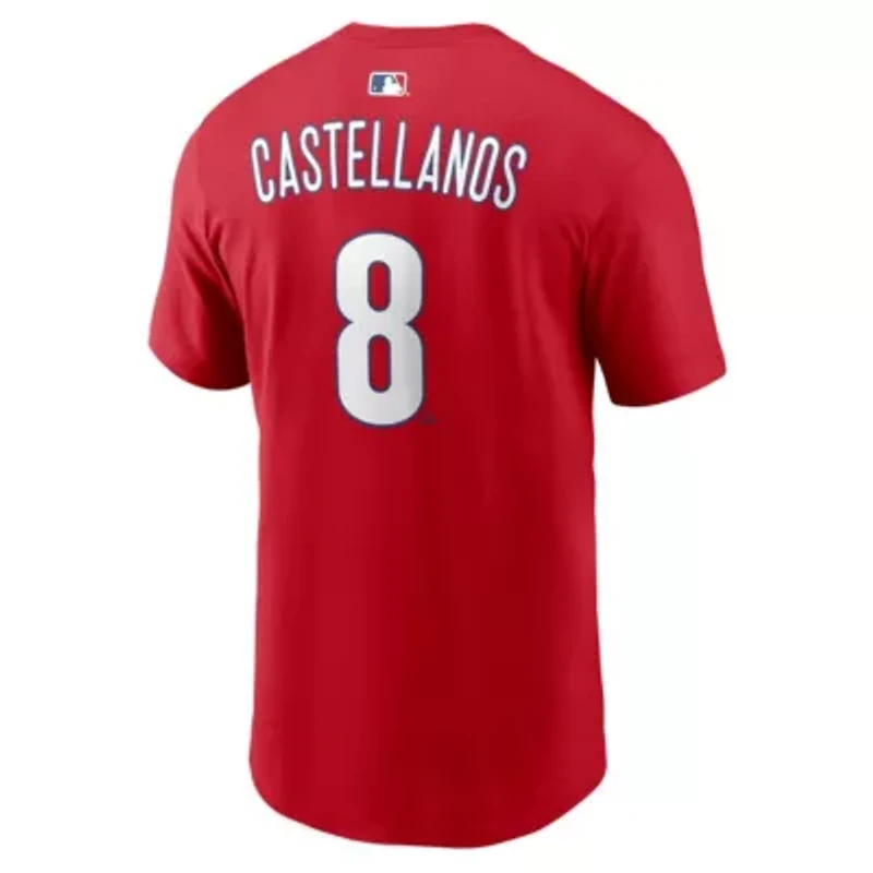 MLB Nike Nick Castellanos Philadelphia Phillies Name & Number T-Shirt