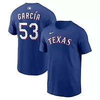 MLB Nike Adolis Garcia Texas Rangers Name & Number T-Shirt