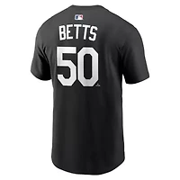 MLB Nike Mookie Betts Los Angeles Dodgers Name & Number T-Shirt
