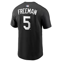 MLB Nike Freddie Freeman Los Angeles Dodgers Name & Number T-Shirt