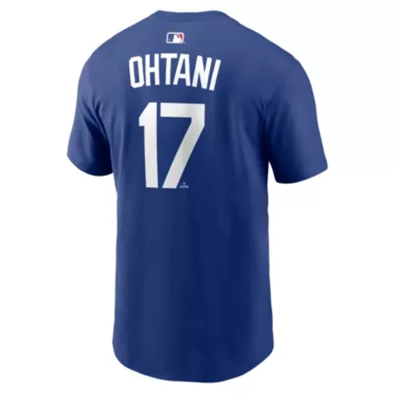 MLB Nike Shohei Ohtani Los Angeles Dodgers Home Name & Number T-Shirt