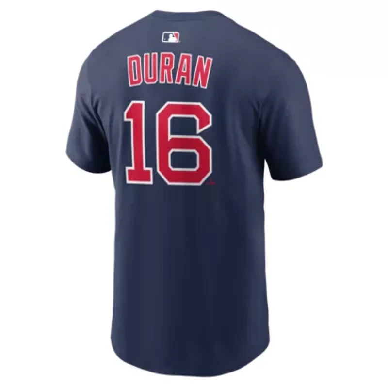 Boston Red Sox MLB Nike Jarren Duran Home Name & Number T-Shirt