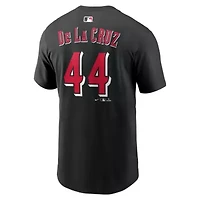MLB Nike Elly De La Cruz Cincinnati Reds Name & Number T-Shirt