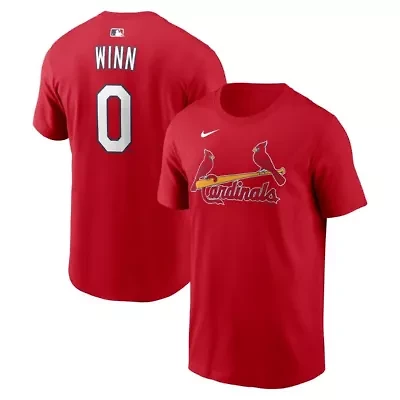 MLB Nike Masyn Winn St. Louis Cardinals Home Name & Number T-Shirt