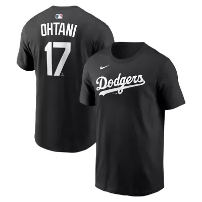 MLB Nike Shohei Ohtani Los Angeles Dodgers Name & Number T-Shirt
