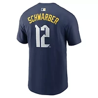 MLB Nike Kyle Schwarber Philadelphia Phillies City Connect Name & Number T-Shirt