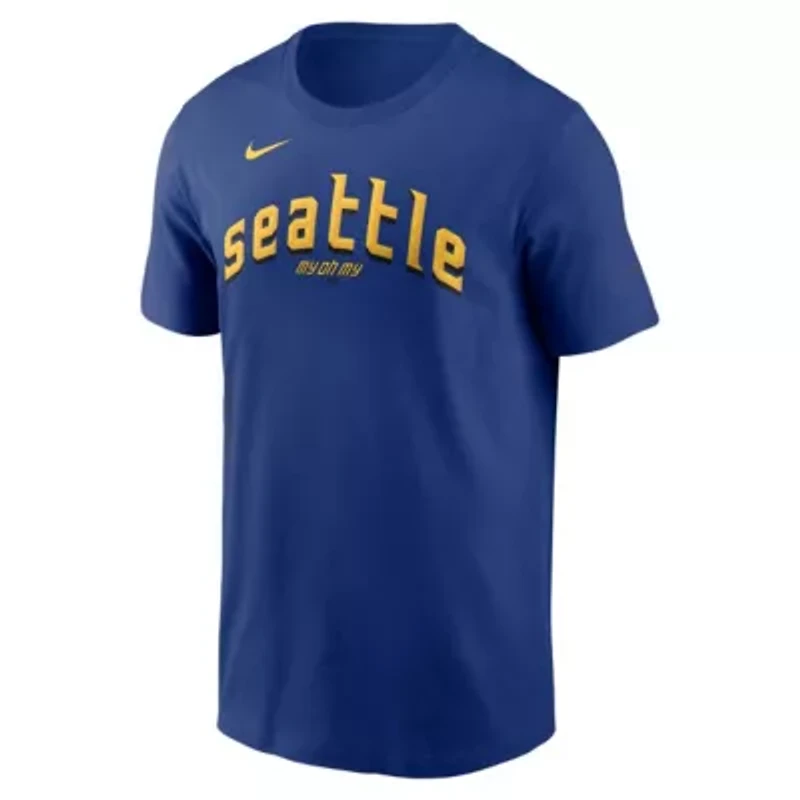 MLB Nike Cal Raleigh Seattle Mariners City Connect Name & Number T-Shirt