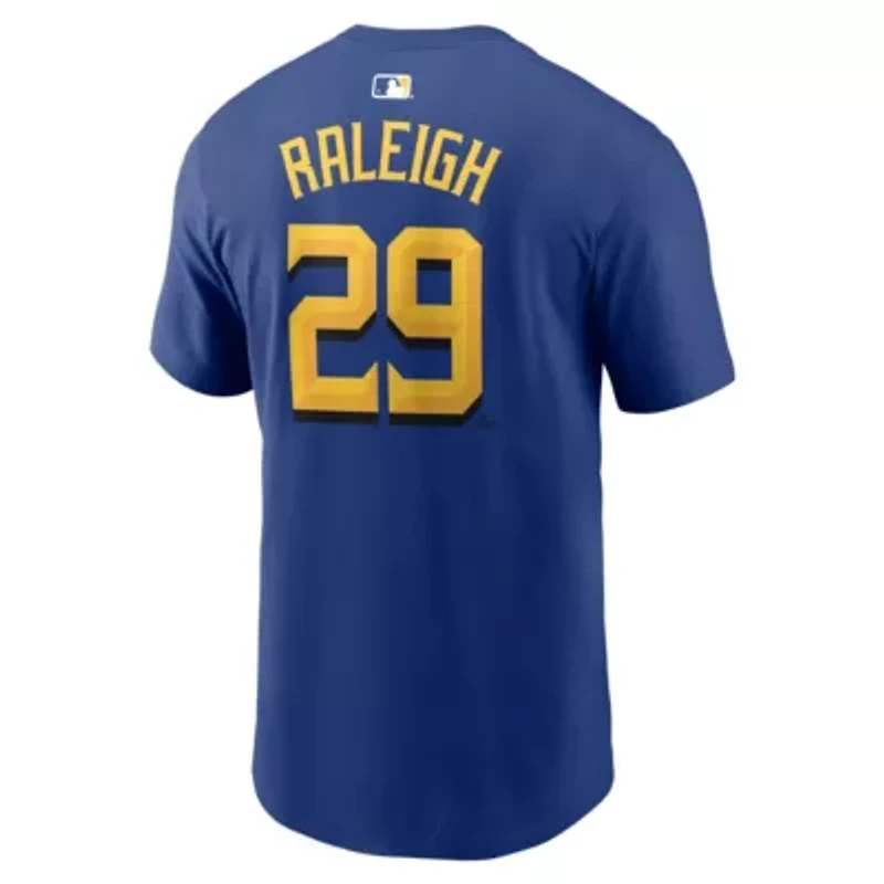 MLB Nike Cal Raleigh Seattle Mariners City Connect Name & Number T-Shirt