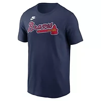MLB Nike Greg Maddux Atlanta Braves Cooperstown Collection Name & Number T-Shirt