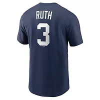 MLB Nike Babe Ruth New York Yankees Cooperstown Collection Name & Number T-Shirt
