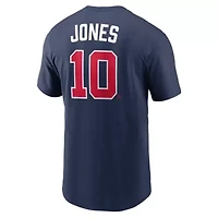 MLB Nike Chipper Jones Atlanta Braves Cooperstown Collection Name & Number T-Shirt