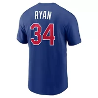 MLB Nike Nolan Ryan Texas Rangers Cooperstown Collection Name & Number T-Shirt