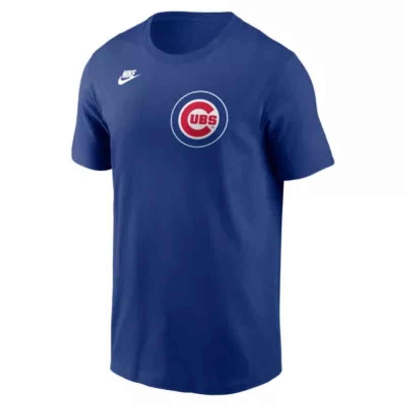 MLB Nike Ryne Sandberg Chicago Cubs Cooperstown Collection Name & Number T-Shirt