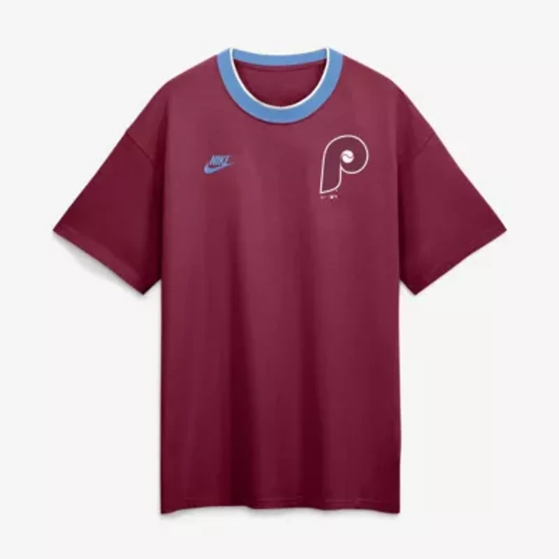 MLB Nike Philadelphia Phillies Cooperstown Collection Ringer T-Shirt