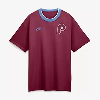 MLB Nike Philadelphia Phillies Cooperstown Collection Ringer T-Shirt