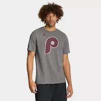 MLB Nike Philadelphia Phillies Cooperstown Logo Tri-Blend T-Shirt