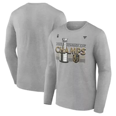 NHL Fanatics Vegas Golden Knights 2023 Stanley Cup s Locker Room Long Sleeve T-Shirt