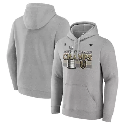 NHL Fanatics Vegas Golden Knights 2023 Stanley Cup s Locker Room Pullover Hoodie