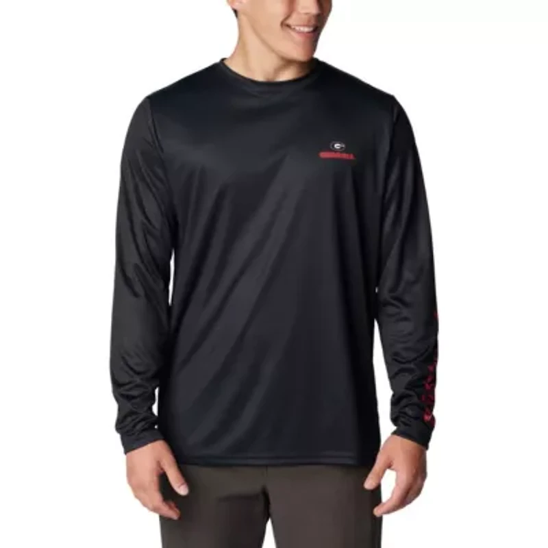 NCAA Georgia Bulldogs Terminal Shot Omni-Shade Long Sleeve T-Shirt