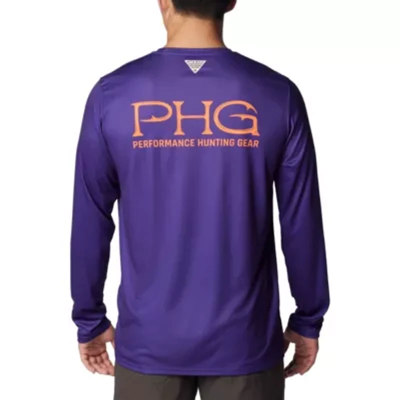 NCAA Clemson Tigers Terminal Shot Omni-Shade Long Sleeve T-Shirt