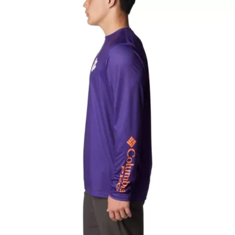 NCAA Clemson Tigers Terminal Shot Omni-Shade Long Sleeve T-Shirt