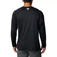 NCAA Georgia Bulldogs Terminal Tackle Omni-Shade Raglan Long Sleeve T-Shirt