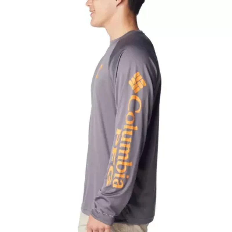 NCAA Tennessee Volunteers Terminal Tackle Omni-Shade Raglan Long Sleeve T-Shirt