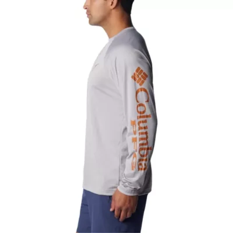 NCAA Texas Longhorns Terminal Tackle Omni-Shade Raglan Long Sleeve T-Shirt