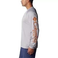 NCAA Texas Longhorns Terminal Tackle Omni-Shade Raglan Long Sleeve T-Shirt