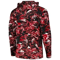 NCAA South Carolina Gamecocks PFG Terminal Tackle Omni-Shade Rippled Long Sleeve Hooded T-Shirt