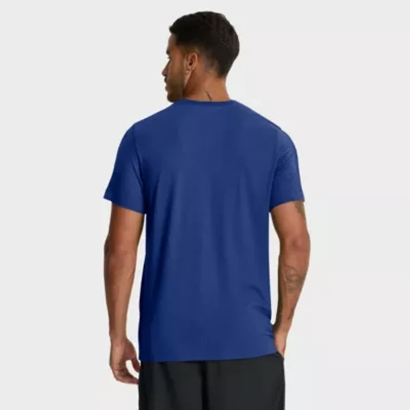 MLB Nike Los Angeles Dodgers Tri-Blend Logo T-Shirt