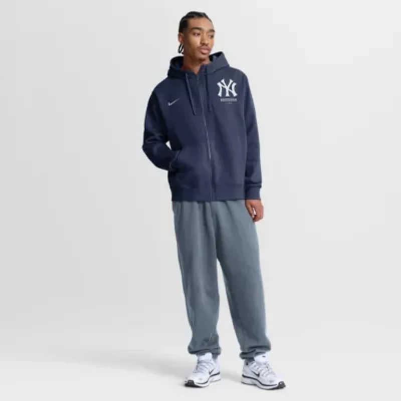 MLB Nike New York Yankees Primetime Lockup Full-Zip Hoodie