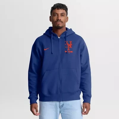 MLB Nike New York Mets Primetime Lockup Full-Zip Hoodie