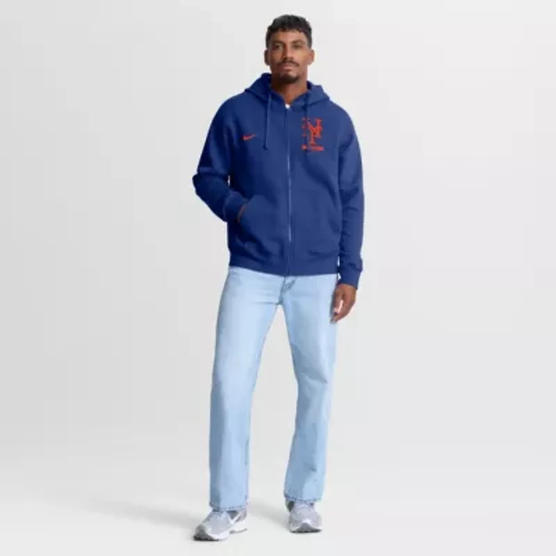 MLB Nike New York Mets Primetime Lockup Full-Zip Hoodie