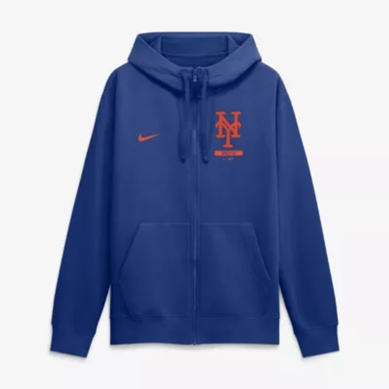 MLB Nike New York Mets Primetime Lockup Full-Zip Hoodie