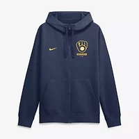 MLB Nike Milwaukee Brewers Primetime Lockup Full-Zip Hoodie