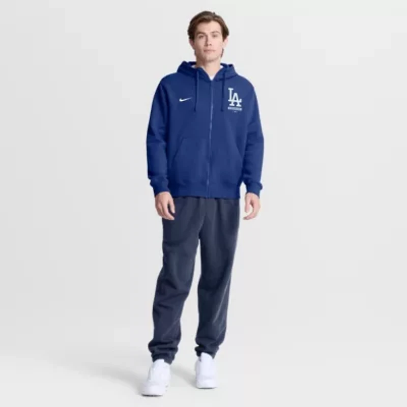 MLB Nike Los Angeles Dodgers Primetime Lockup Full-Zip Hoodie