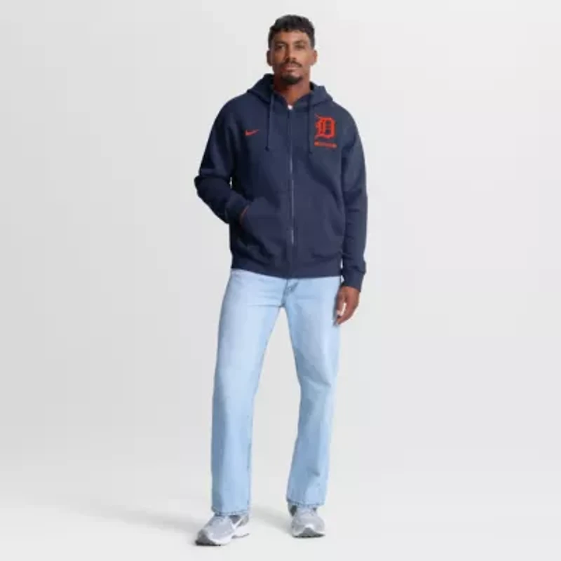 MLB Nike Detroit Tigers Primetime Lockup Full-Zip Hoodie