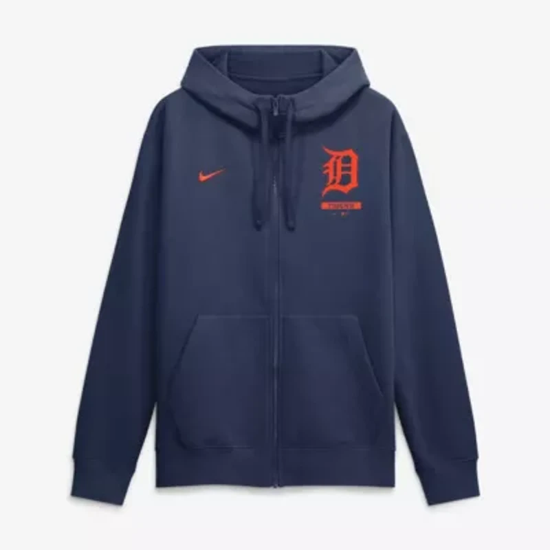 MLB Nike Detroit Tigers Primetime Lockup Full-Zip Hoodie