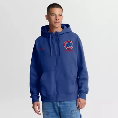 MLB Nike Chicago Cubs Primetime Lockup Full-Zip Hoodie