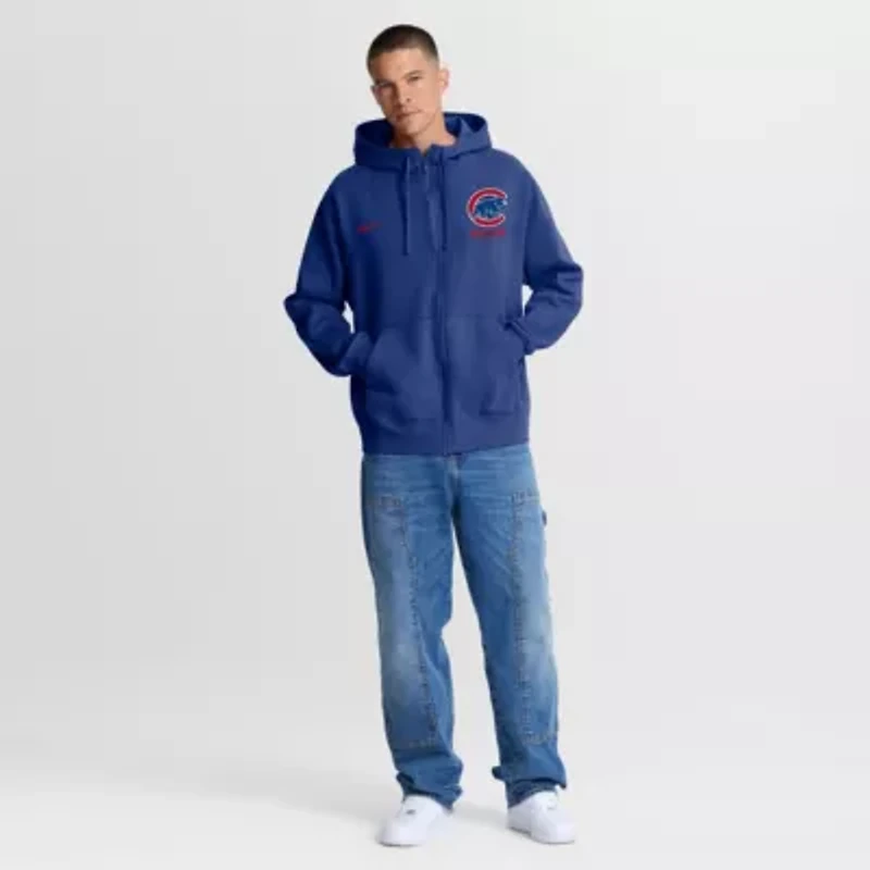 MLB Nike Chicago Cubs Primetime Lockup Full-Zip Hoodie