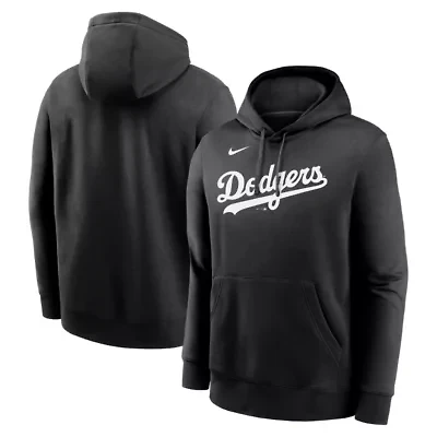 MLB Nike Los Angeles Dodgers Logo Club Fleece Hoodie