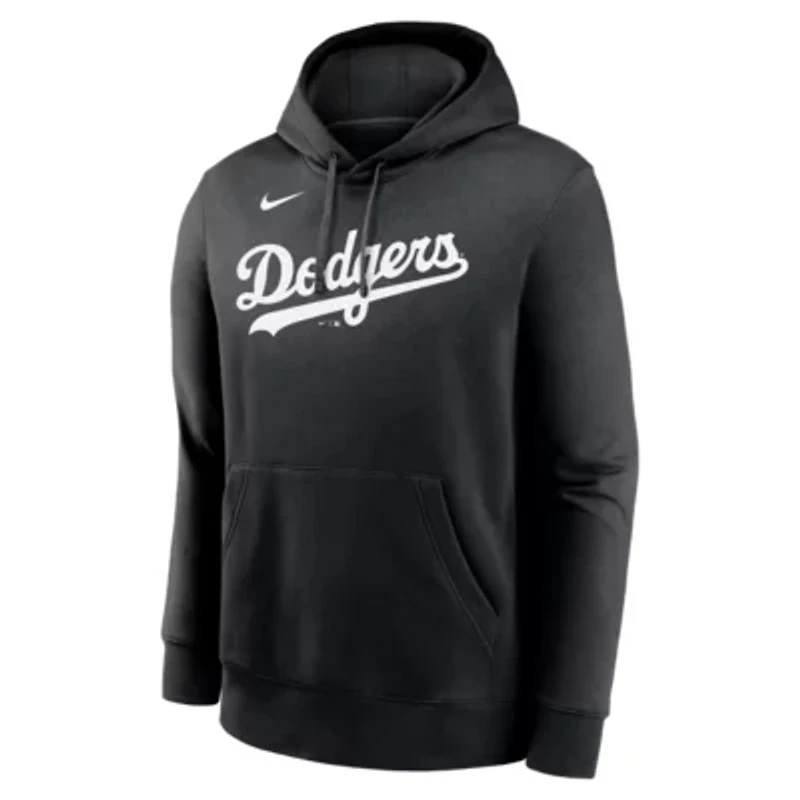 MLB Nike Los Angeles Dodgers Logo Club Fleece Hoodie