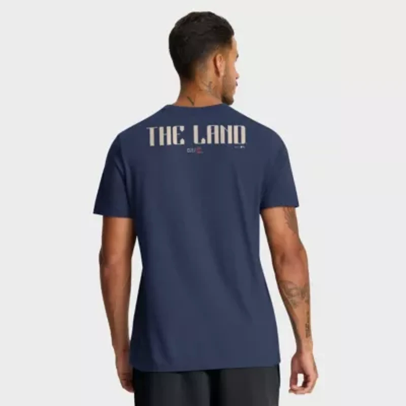 MLB Nike Cleveland Guardians City Connect 2-Hit T-Shirt