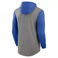 NCAA Nike Kentucky Wildcats Campus Legacy Tri-Blend Long Sleeve Hooded T-Shirt
