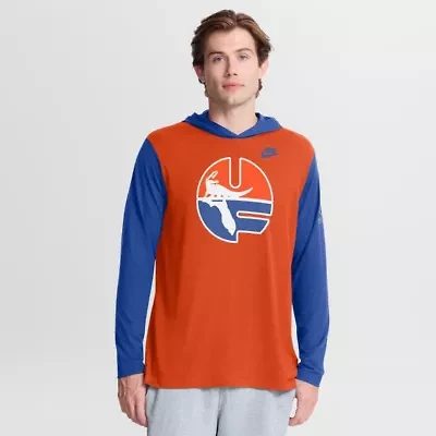 NCAA Nike Florida Gators Campus Legacy Tri-Blend Long Sleeve Hooded T-Shirt