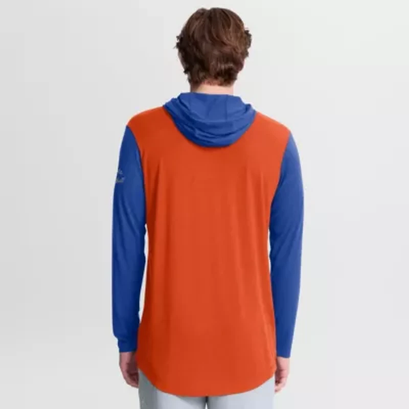 NCAA Nike Florida Gators Campus Legacy Tri-Blend Long Sleeve Hooded T-Shirt
