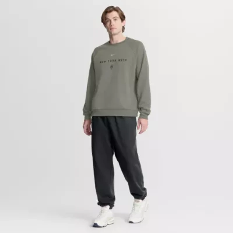 MLB Nike New York Mets Statement Primary Raglan Dri-FIT Sweatshirt