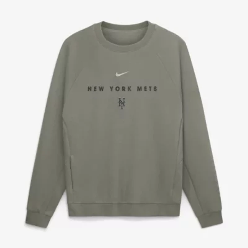 MLB Nike New York Mets Statement Primary Raglan Dri-FIT Sweatshirt