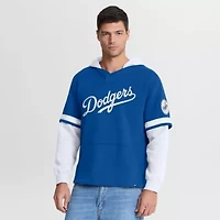 MLB Fanatics Los Angeles Dodgers Oversized Fire Speed​ Layered Hoodie